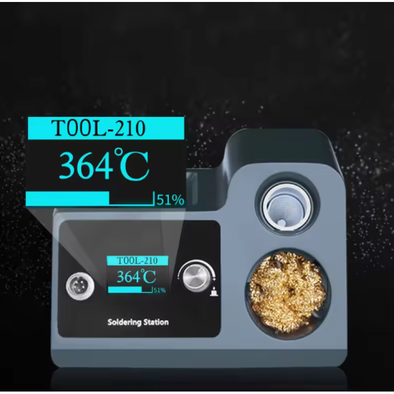 Showing image for Паяльна станція Handskit T210А, 100-480 градусів, 220 В, 120 Вт, Handskit Паяльна станція Handskit T210А, 100-480 градусів, 220 В, 120 Вт, Handskit Інструменти та Аксессуари image