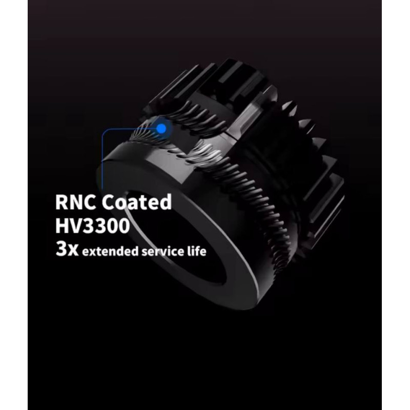 Новітній екструдер Phaetus DXC Helical Gears Dual-drive для Creality K1 / K1 Max / K1C ALT-текст: «Новітній екструдер Phaetus DXC Helical Gears Dual-drive для 3D-принтерів Creality K1, K1 Max, K1C: крупний план компактного металевого блока екструдера з подвійним приводом і косозубими шестернями, видимі деталі кріплення, роз’єм під подачу ф