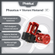 Хотенд Phaetus X Voron Hotend HF Red: нова високоефективна модель для вашого 3D принтера Фото хотенду Phaetus X Voron Hotend HF Red з червоною деталлю і елементами кріплення.