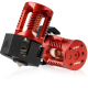Хотенд Phaetus X Voron Hotend HF Red: нова високоефективна модель для вашого 3D принтера Фото хотенду Phaetus X Voron Hotend HF Red з червоною деталлю і елементами кріплення.