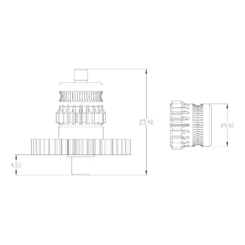 Showing image for Шестерні екструдера Sprite загартована сталь для Creality Ender3 S1 V3 SE Ender-5 CR-10 Smart Pro CR-200B CR-M4 Шестерні екструдера Sprite загартована сталь для Creality Ender3 S1 V3 SE Ender-5 CR-10 Smart Pro CR-200B CR-M4 image