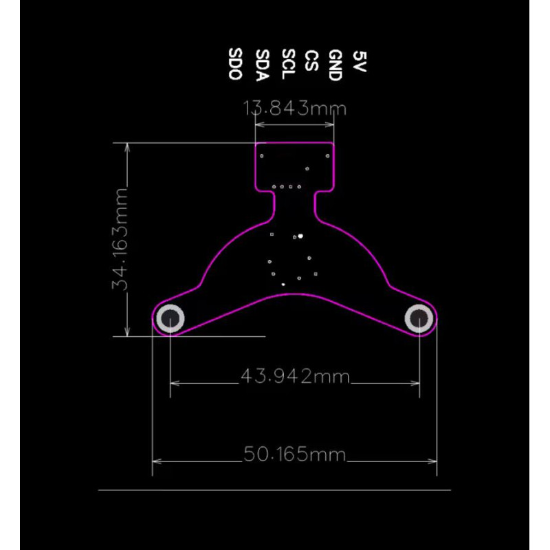 Showing image for Акселерометр Mellow SPI Fly ADXL345 для 3D-принтера Klipper Firmware Gemini Rspberry Pi Voron Акселерометр Mellow SPI Fly ADXL345 для 3D-принтера Klipper Firmware Gemini Rspberry Pi Voron Електроніка, Акселерометри image