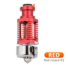 Хотенд Red Lizard k1, мідний кубик