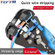 Showing image for Знімач ізоляції та обтиску клем YEFYM 24-10 AWG (0.2-6 мм²) Знімач ізоляції та обтиску клем YEFYM 24-10 AWG (0.2-6 мм²) image