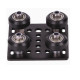 Пластина Openbuilds 20x20mm V-slot, із роликами D-24мм