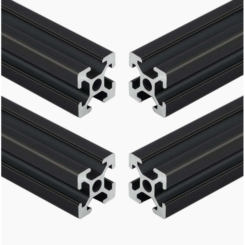 Showing image for Алюмінієвий профіль V-Slot 20х20, чорний анод Алюмінієвий профіль V-Slot 20х20, чорний анод Профіль та фурнітура image