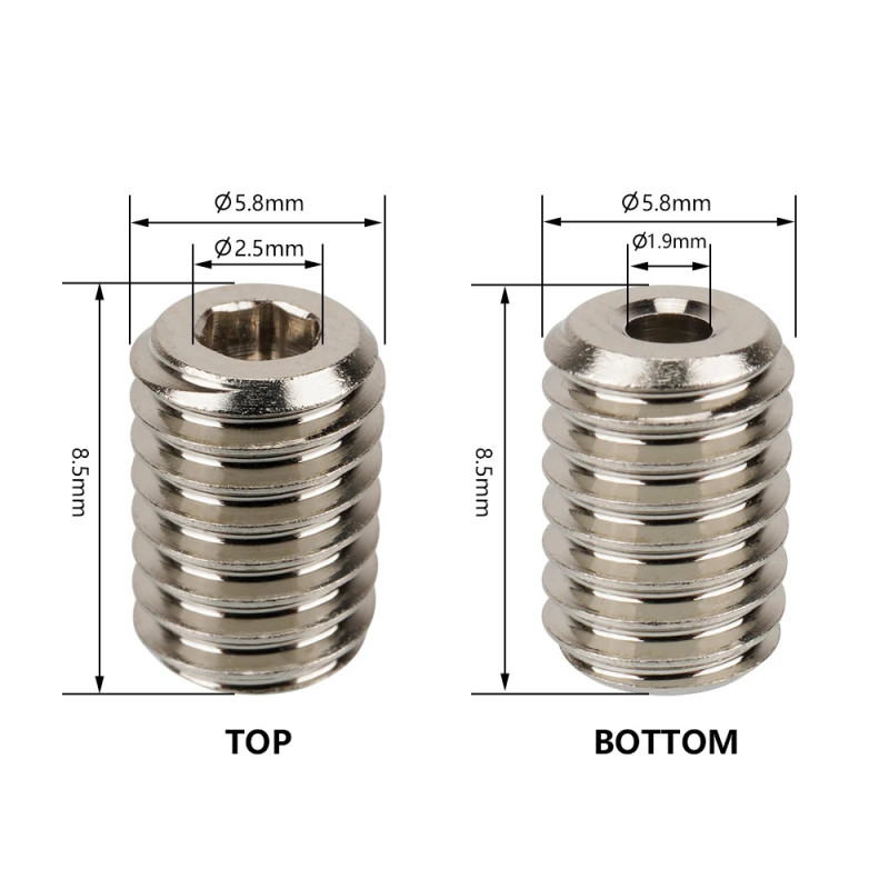 Showing image for Адаптер V6 Volcano для сопла V6 (перехідник Volcano Heater Block → V6) High Flow Copper Connector Адаптер V6 Volcano для сопла V6 (перехідник Volcano Heater Block → V6) High Flow Copper Connector Сопла image