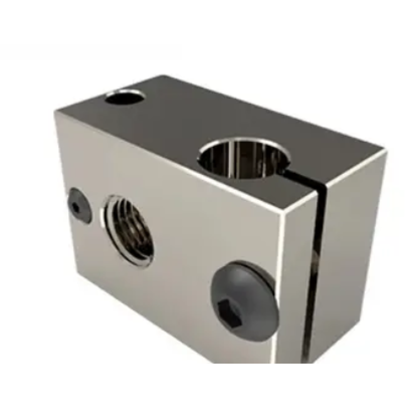 Термокубік E3D V6 РТ100 CNC, алюміній image