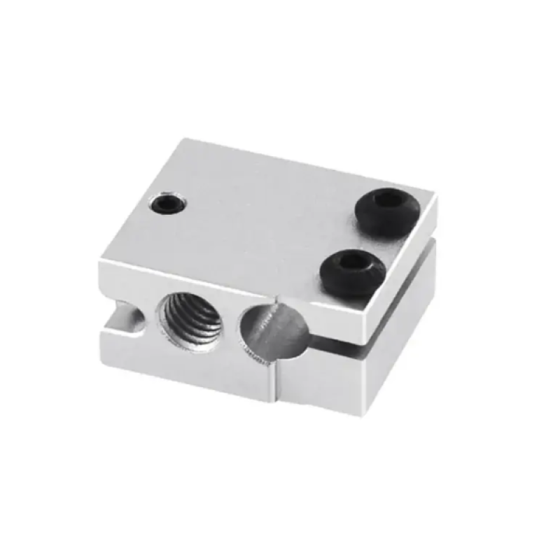 Showing image for Термокубік E3D Volcano PT100 CNC, алюміній Термокубік E3D Volcano PT100 CNC, алюміній Нагрівальний кубик image